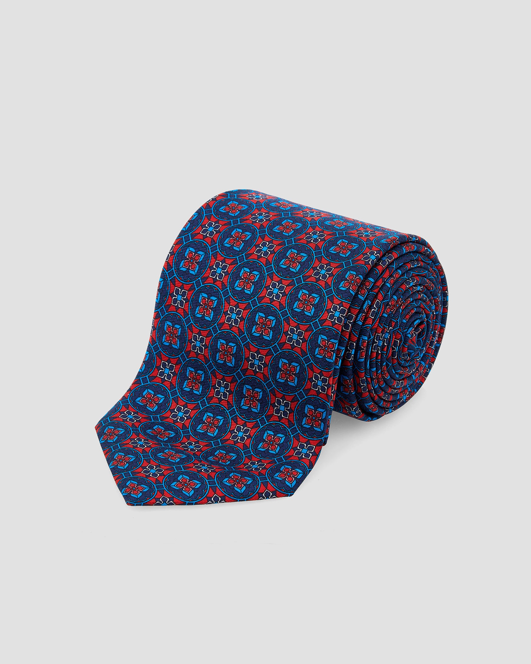Cravatta Stampa Twill Seta