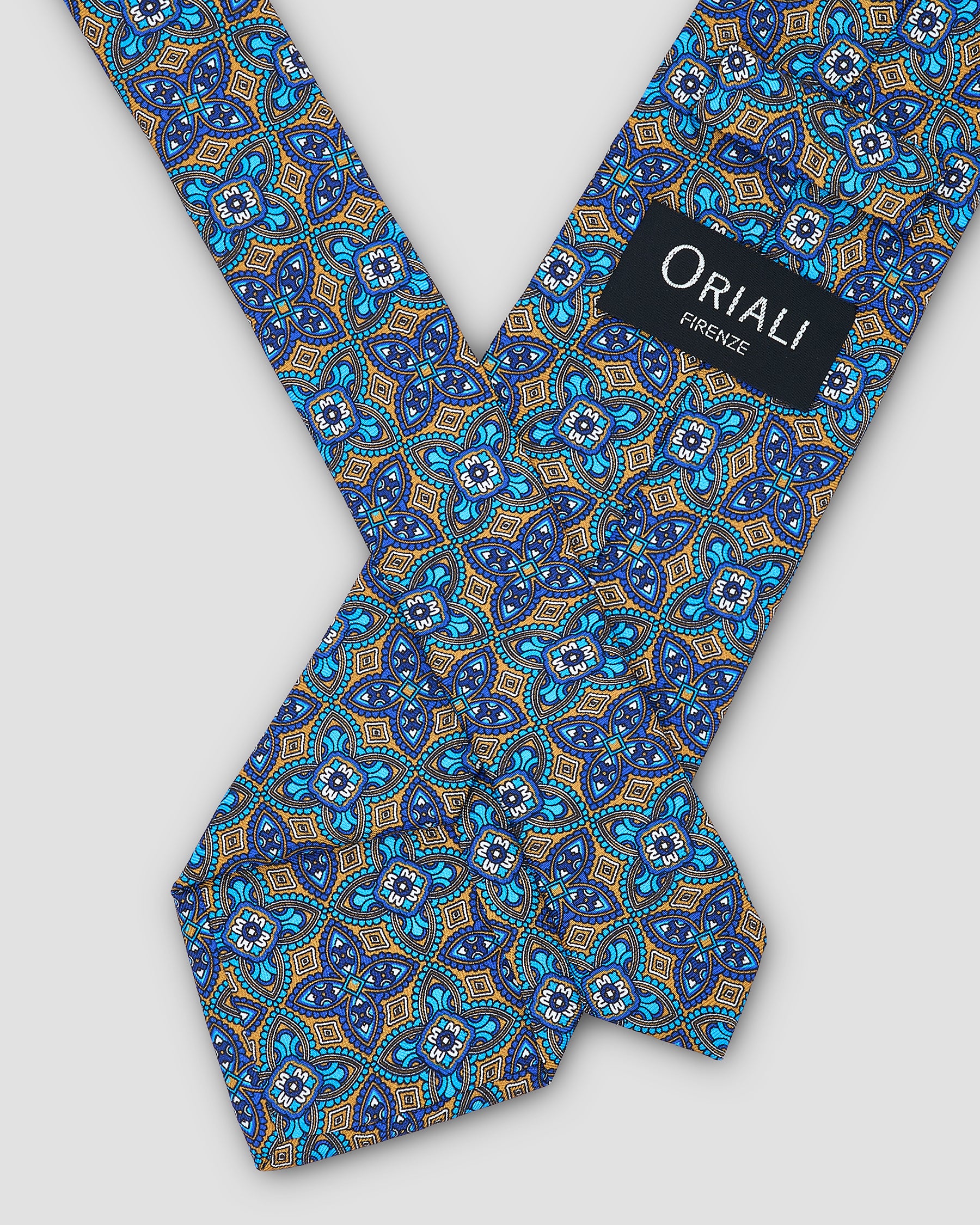 Cravatta Stampa Twill Seta