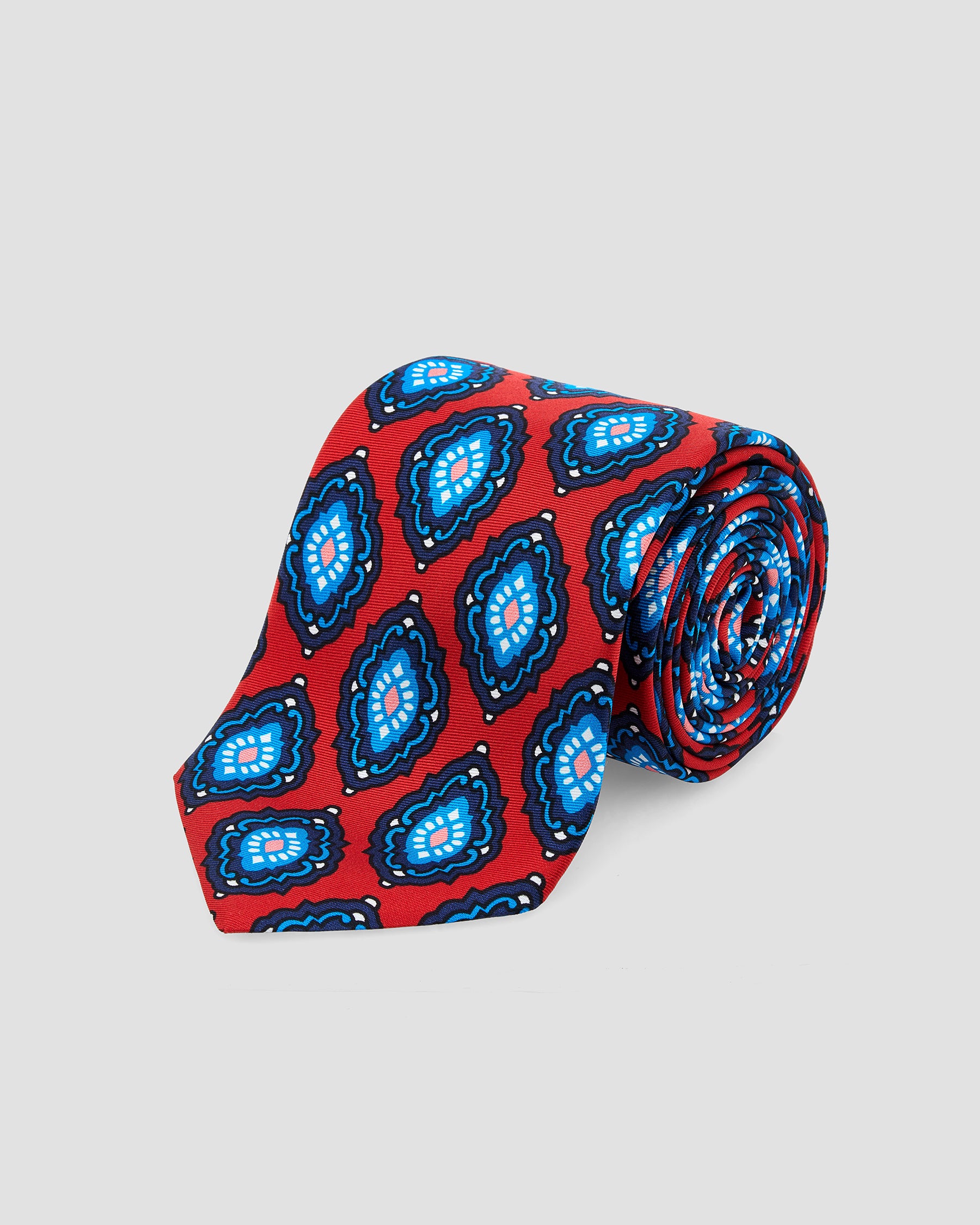 Cravatta Stampa Asia Twill Seta