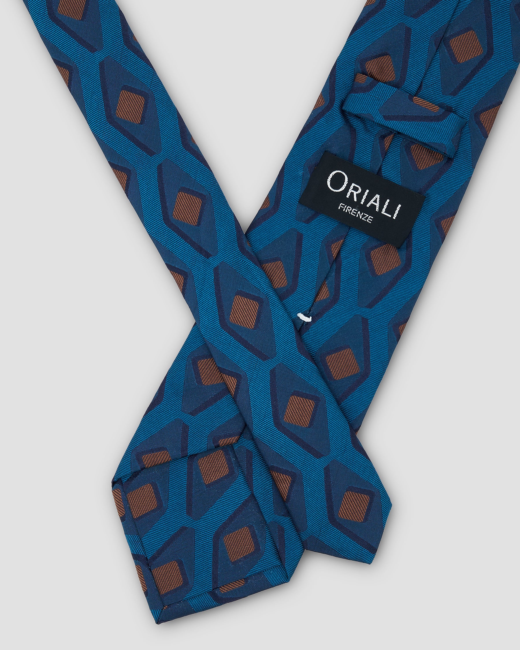 Cravate Jacquard à motif optique