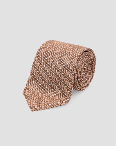 Jacquard Tie Retro Design