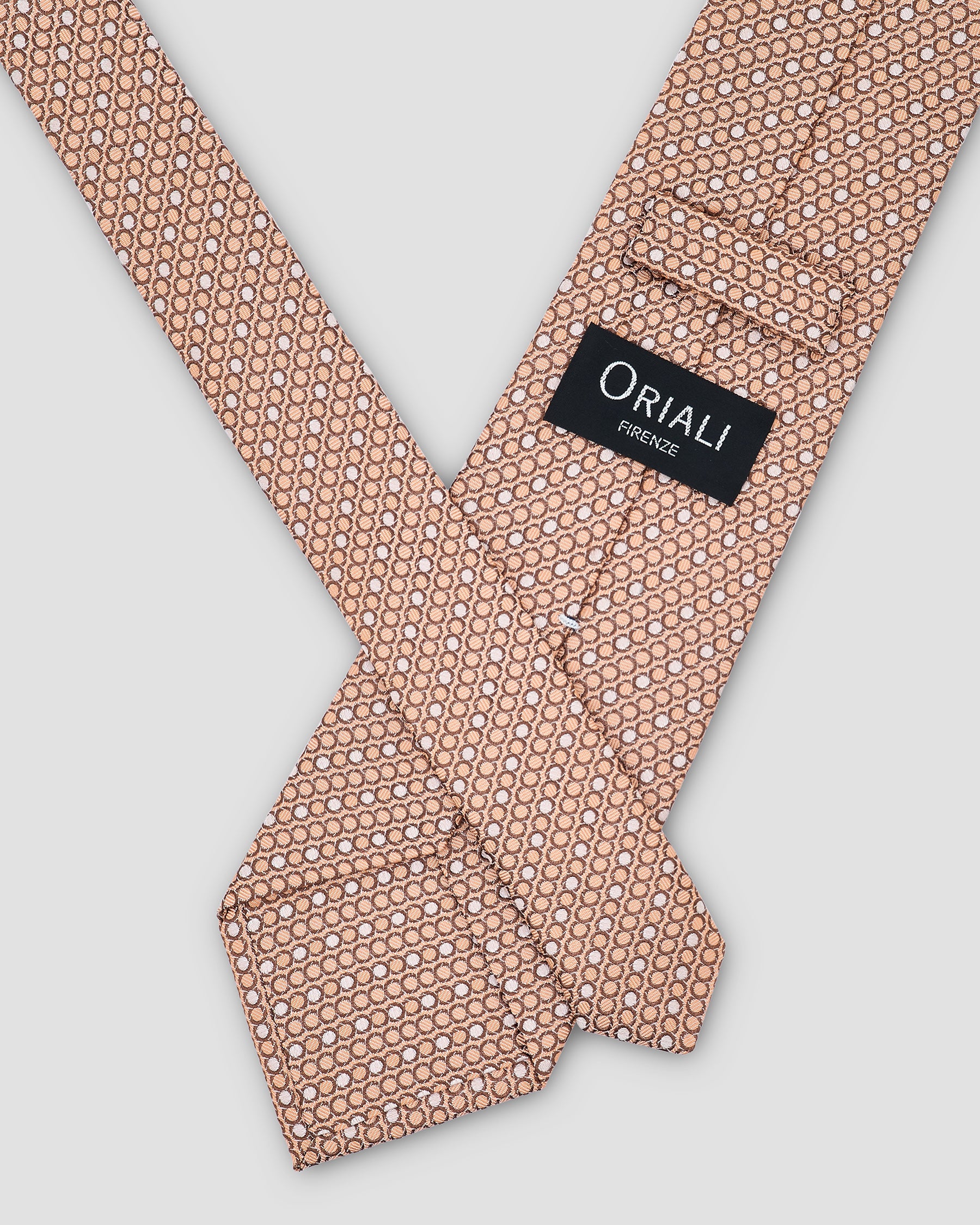 Cravate Jacquard au design rétro