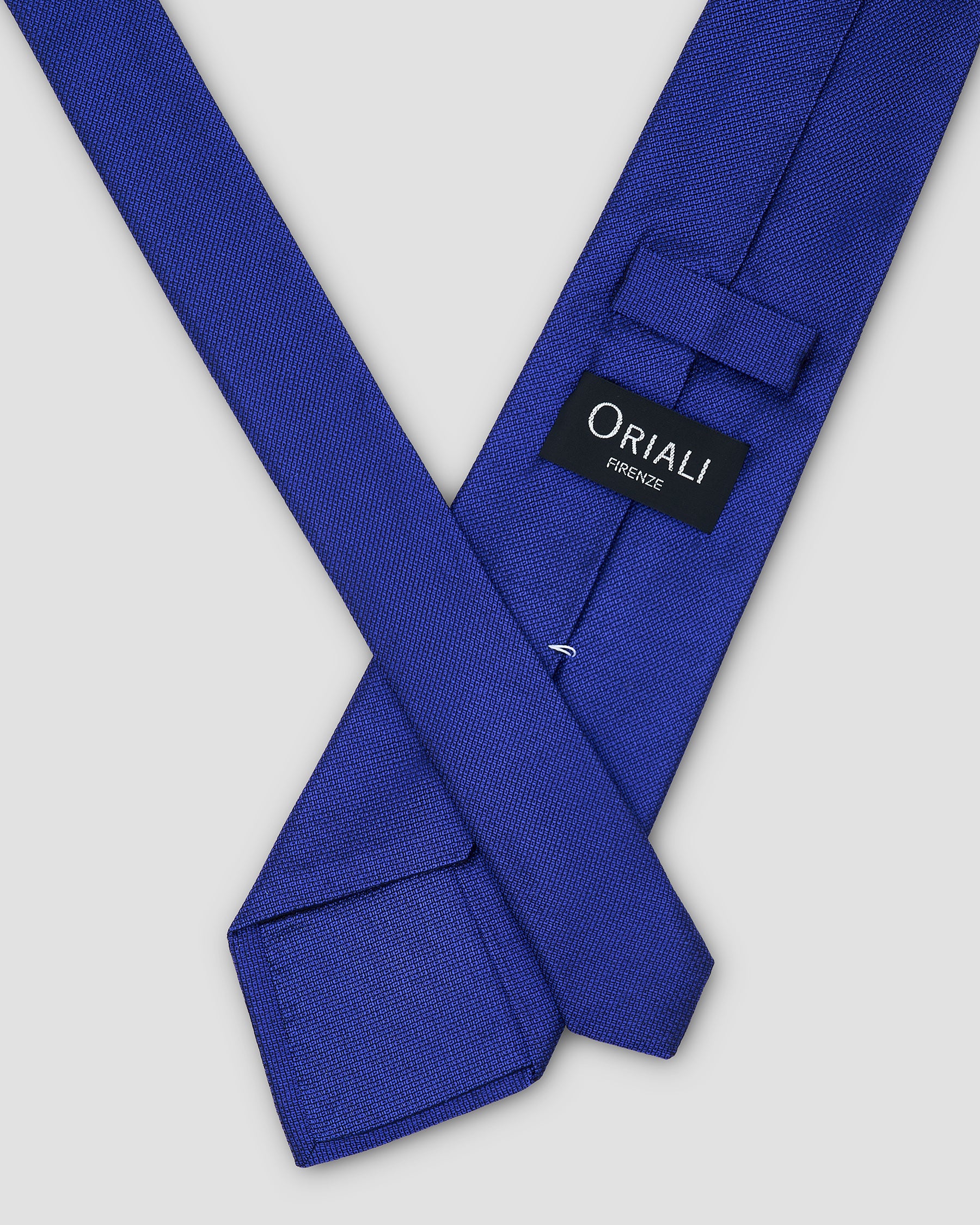 Cravate jacquard de couleur unie