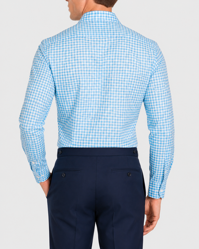 Oxford Chambray Checked Shirt