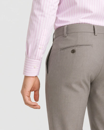 Signature Fil A Fil Striped Shirt