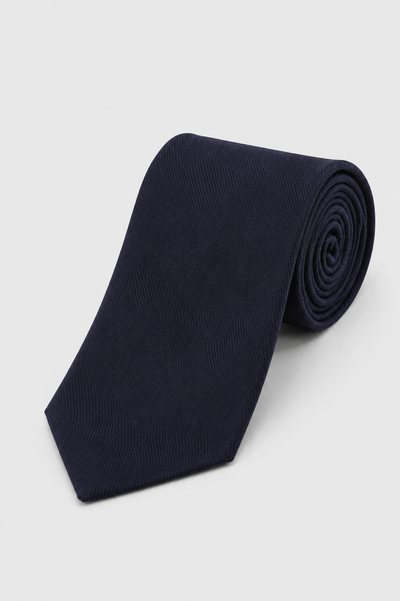 Cravatta  7-Pieghe Cachemire Navy Blue