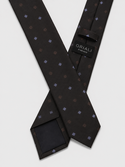 Cravatta 7 Pieghe Jacquard