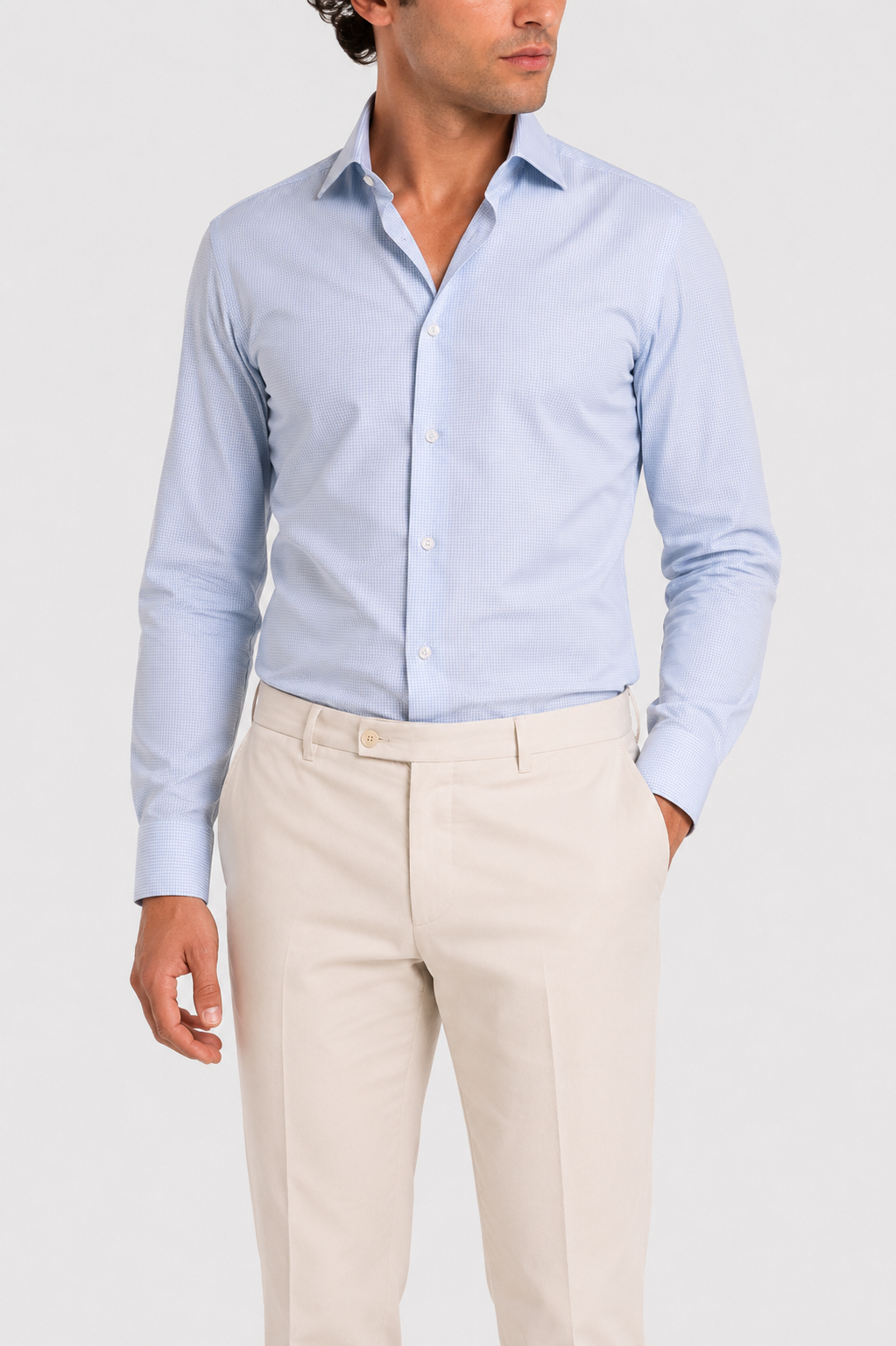 Camicia Quadri Piccoli Vichy