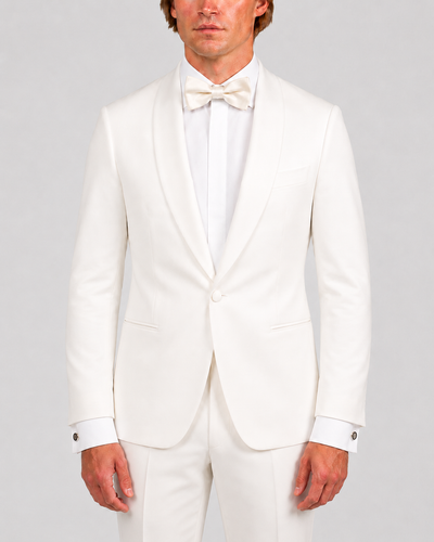 Chemise blanche en sergé Signature