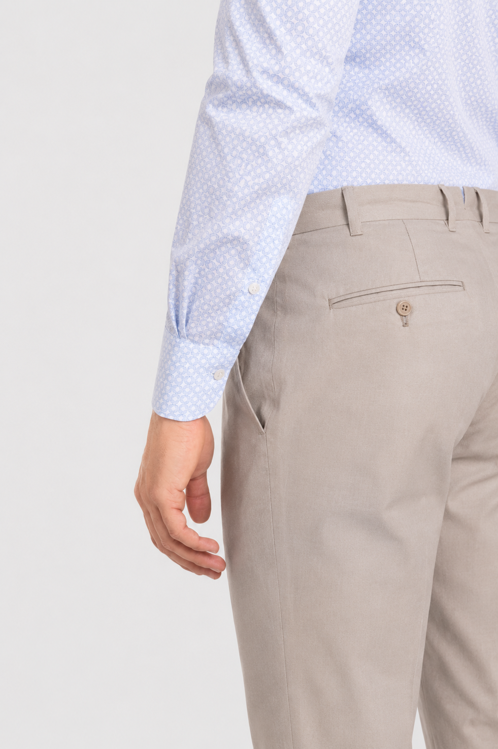 Camicia Stampa Optical Popeline
