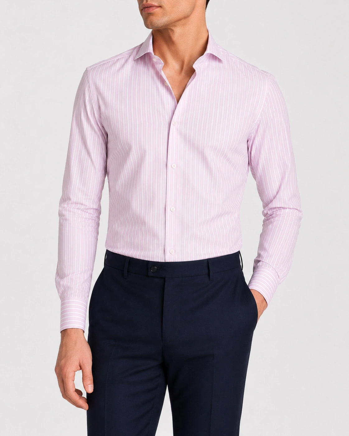 Camicia A Righe Signature Fil A Fil