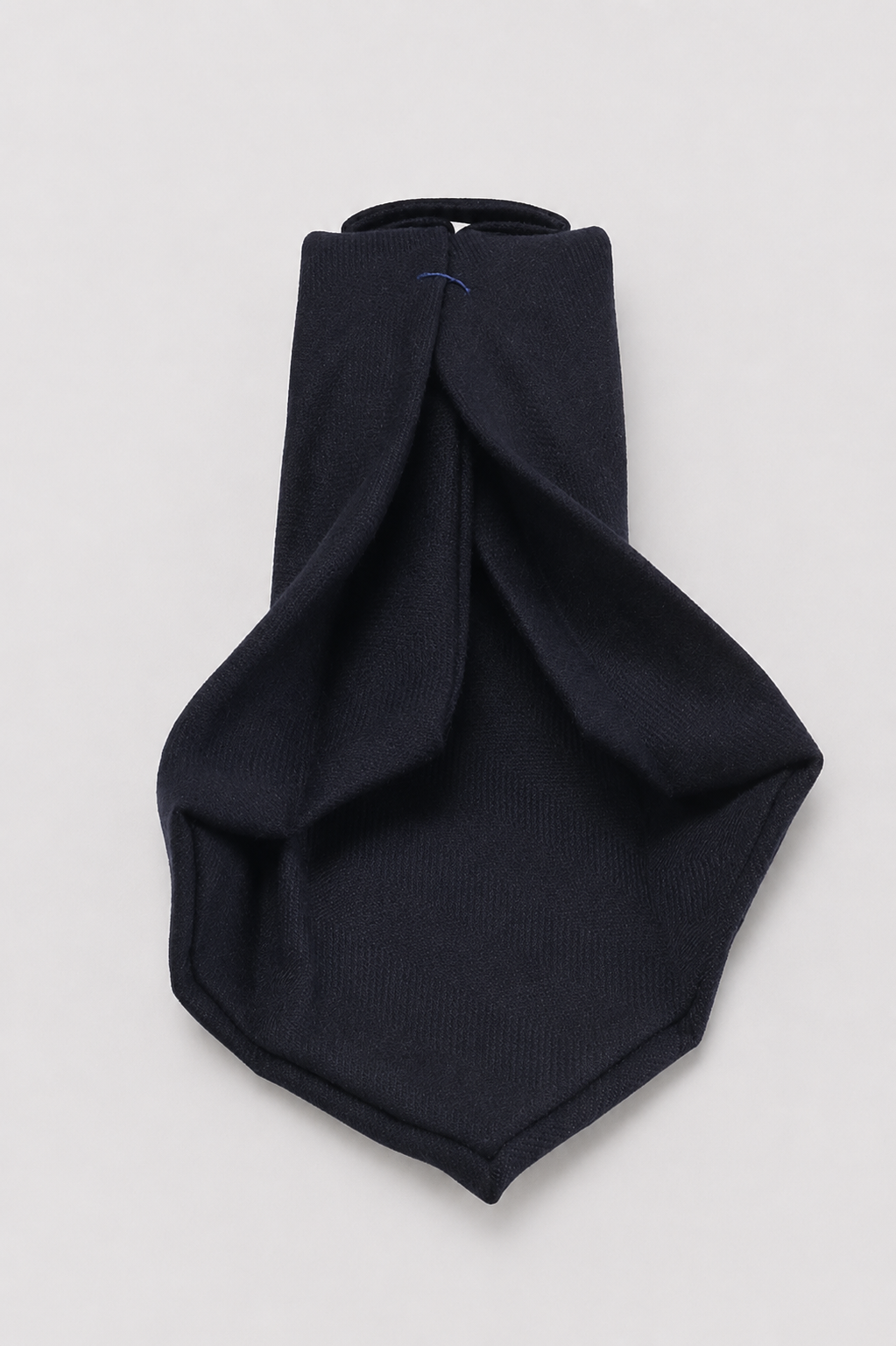 Cravatta  7-Pieghe Cachemire Navy Blue