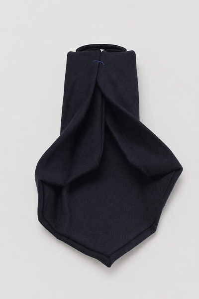 Cravatta  7-Pieghe Cachemire Navy Blue