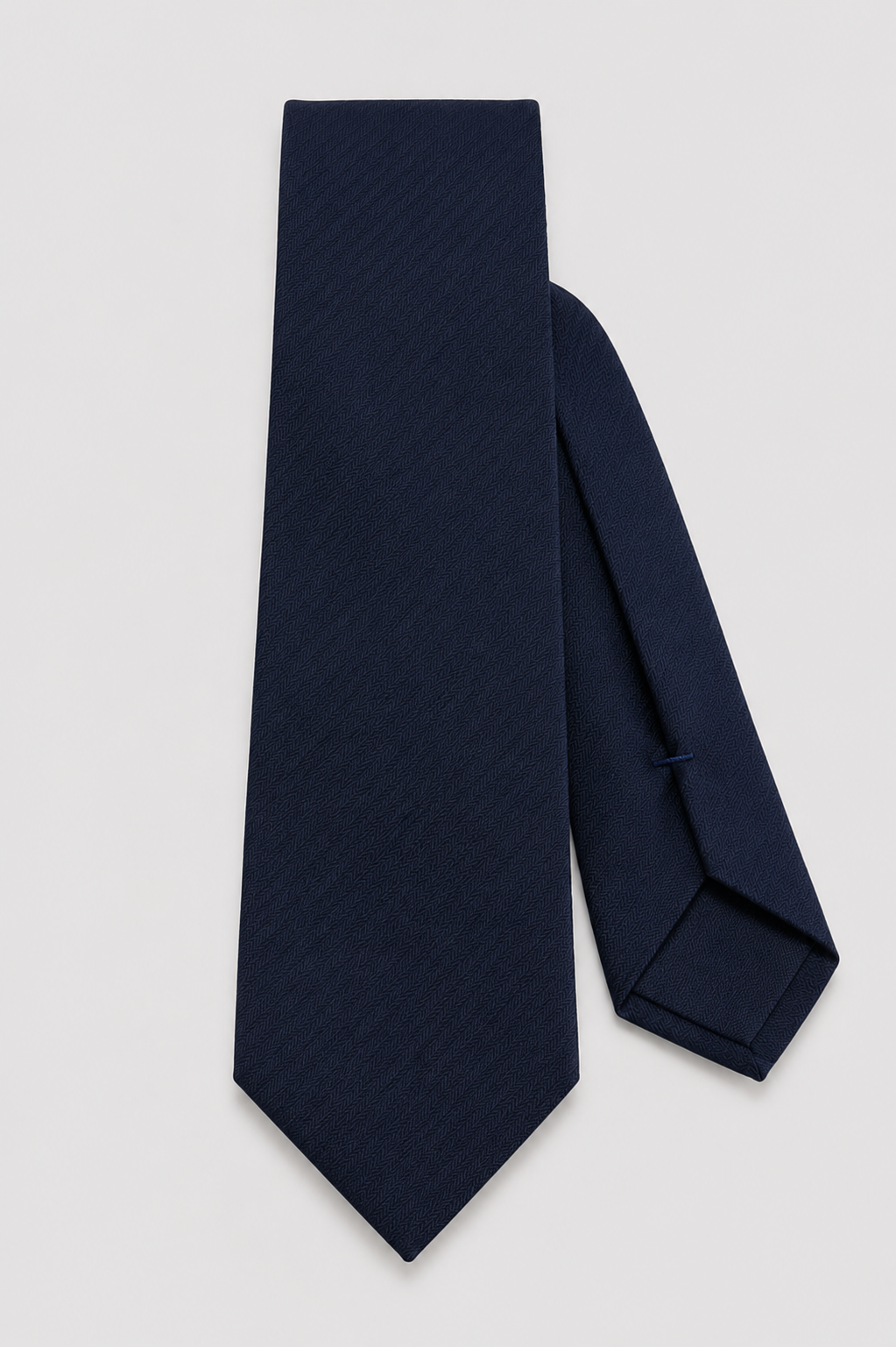 Cravatta 7 Pieghe Unito Navy Blu