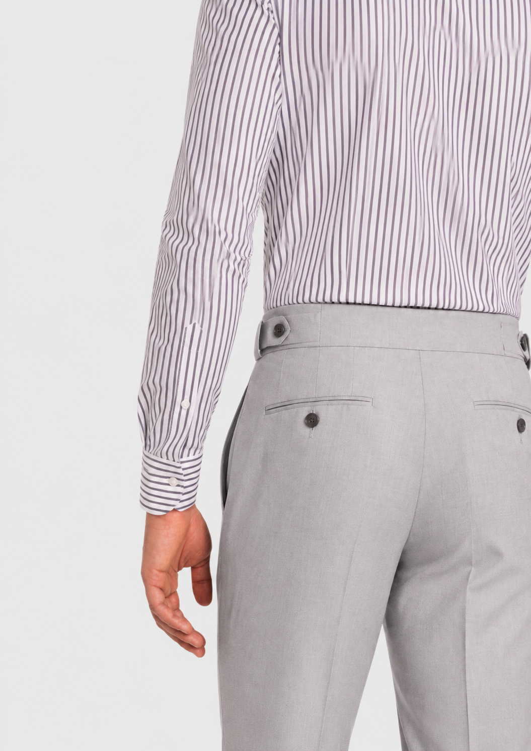 Camicia A Righe Signature Popeline