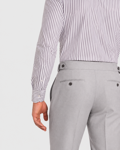 Camicia A Righe Signature Popeline
