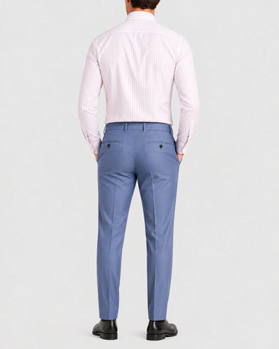 Pink Striped Poplin Shirt