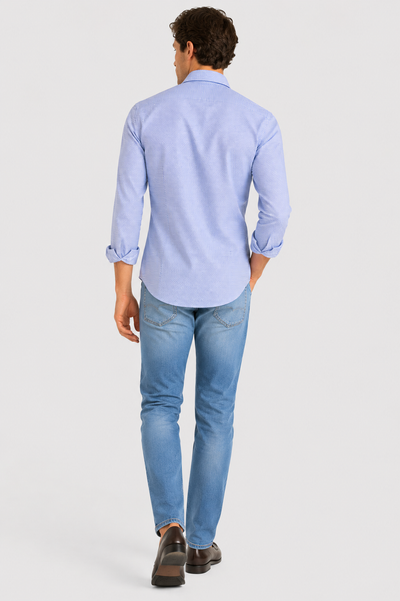 Camicia Stampa Optical Popeline