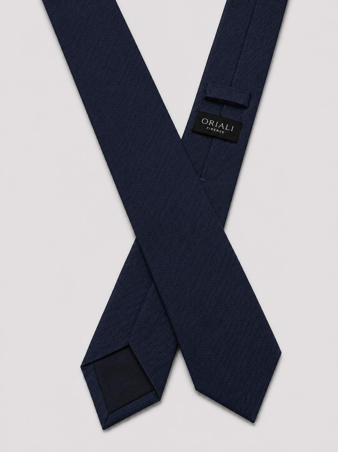 Cravatta 7 Pieghe Unito Navy Blu