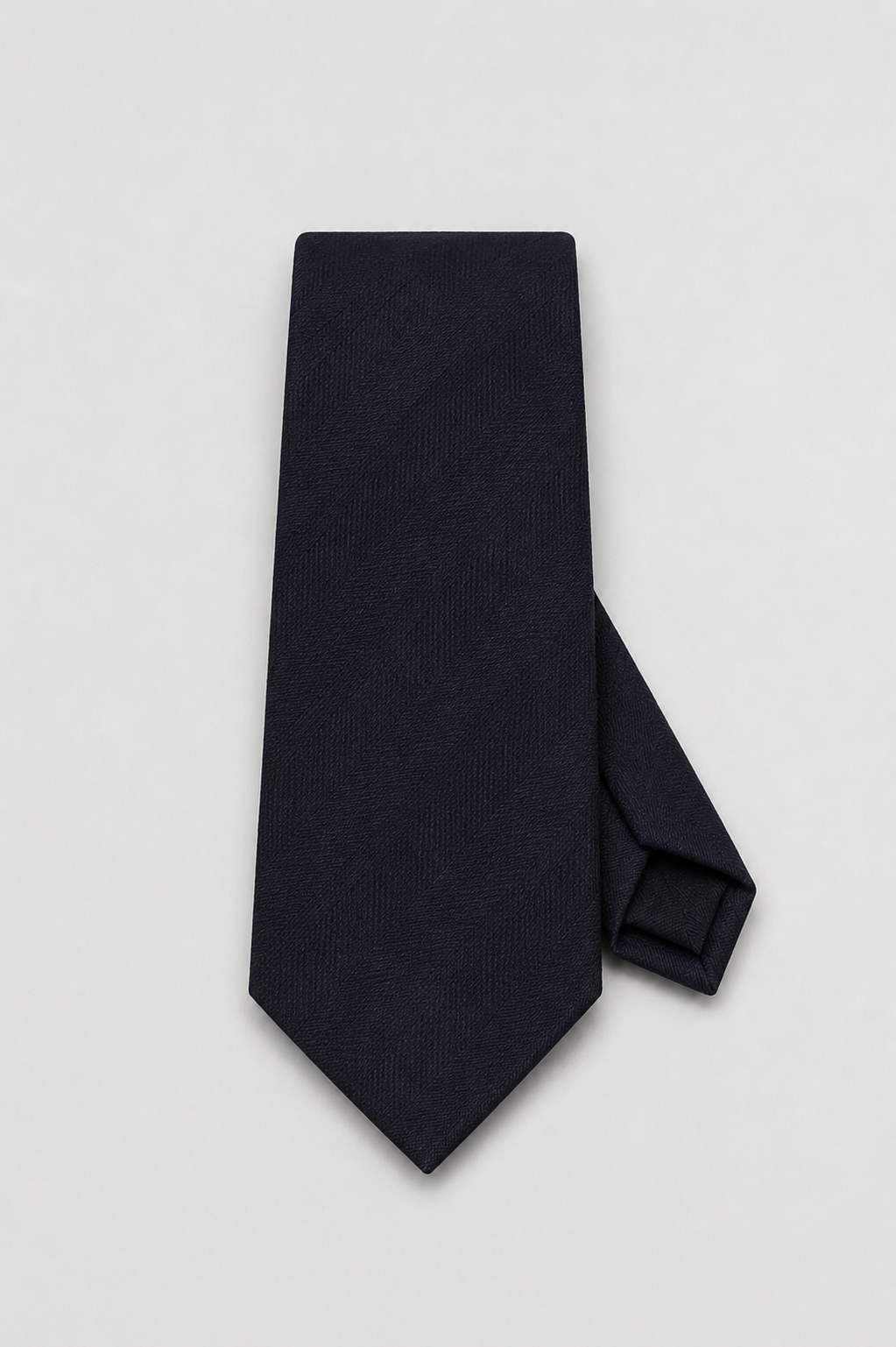 Cravatta  7-Pieghe Cachemire Navy Blue