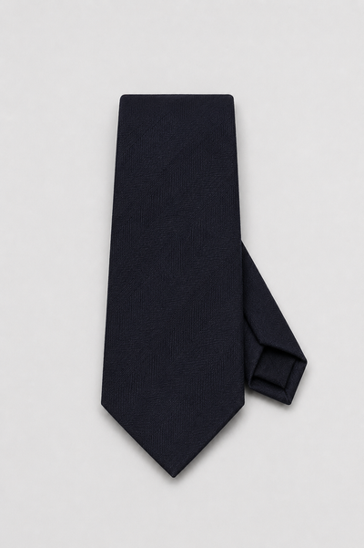 Cravatta  7-Pieghe Cachemire Navy Blue