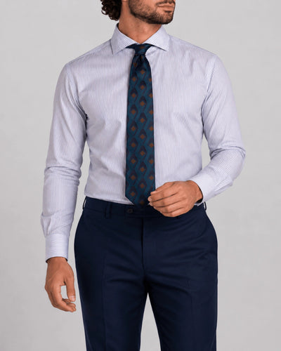 Striped Poplin Shirt