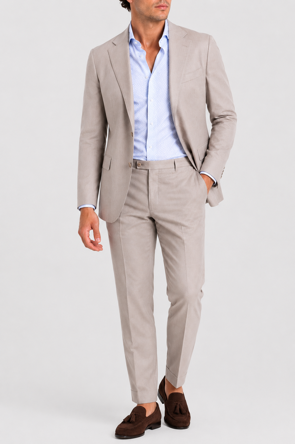 Camicia Stampa Optical Popeline