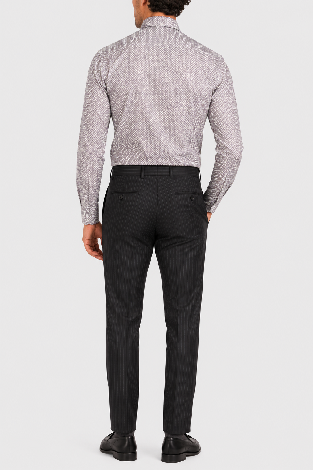 Camicia Stampa Optical Popeline