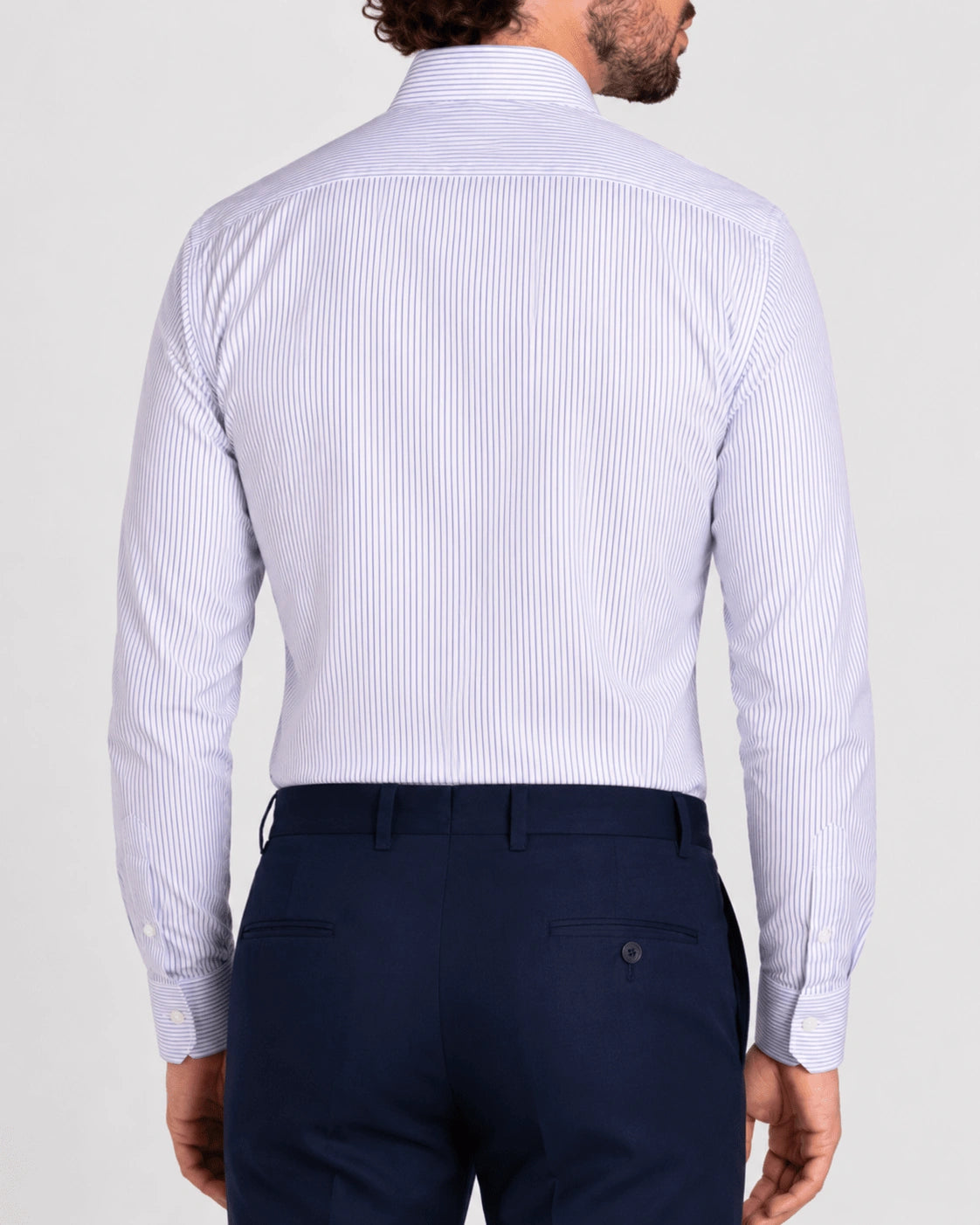 Camicia A Righe Popeline