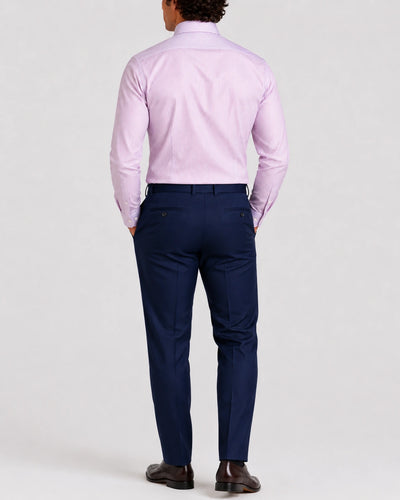 Camicia A Righe Classico Popeline