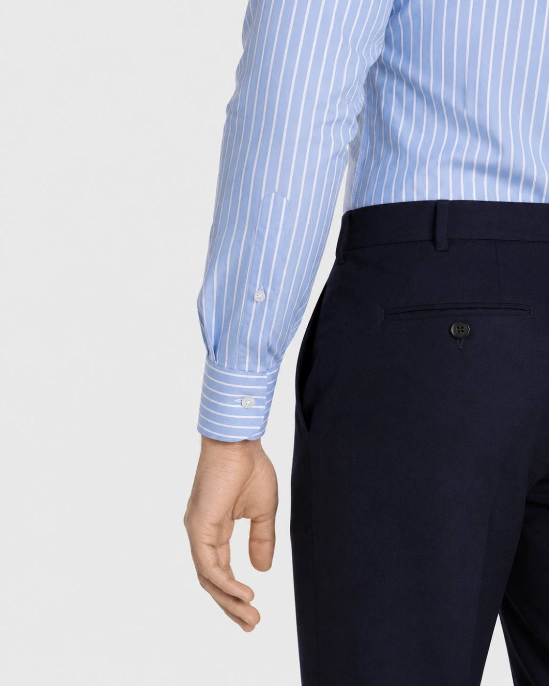 Camicia A Righe Signature Popeline