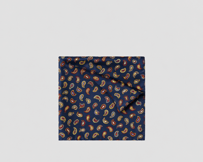 Pochette di Seta Disegno Cachemire