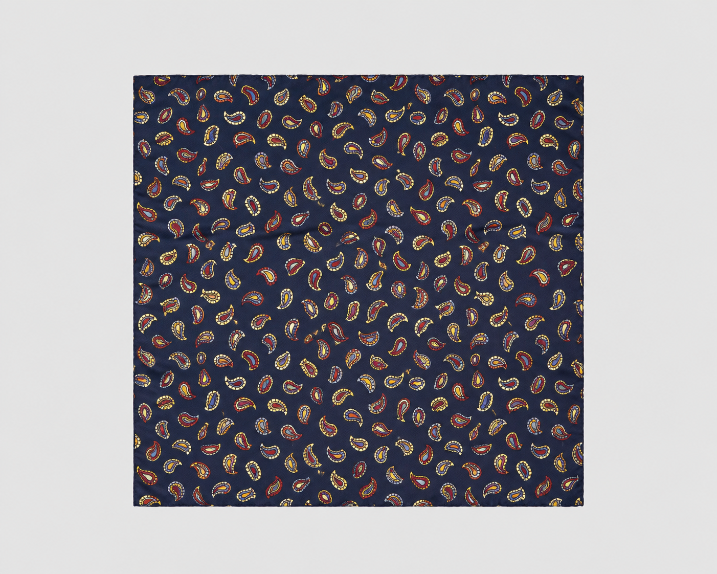 Pochette di Seta Disegno Cachemire