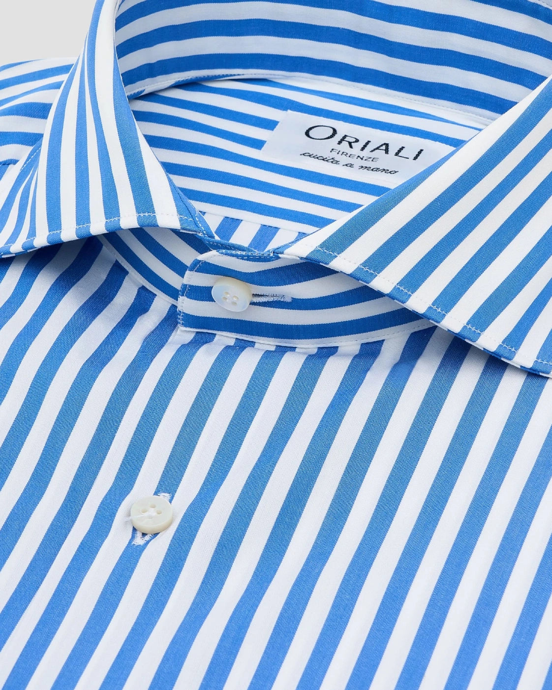 Camicia A Righe Signature Popeline
