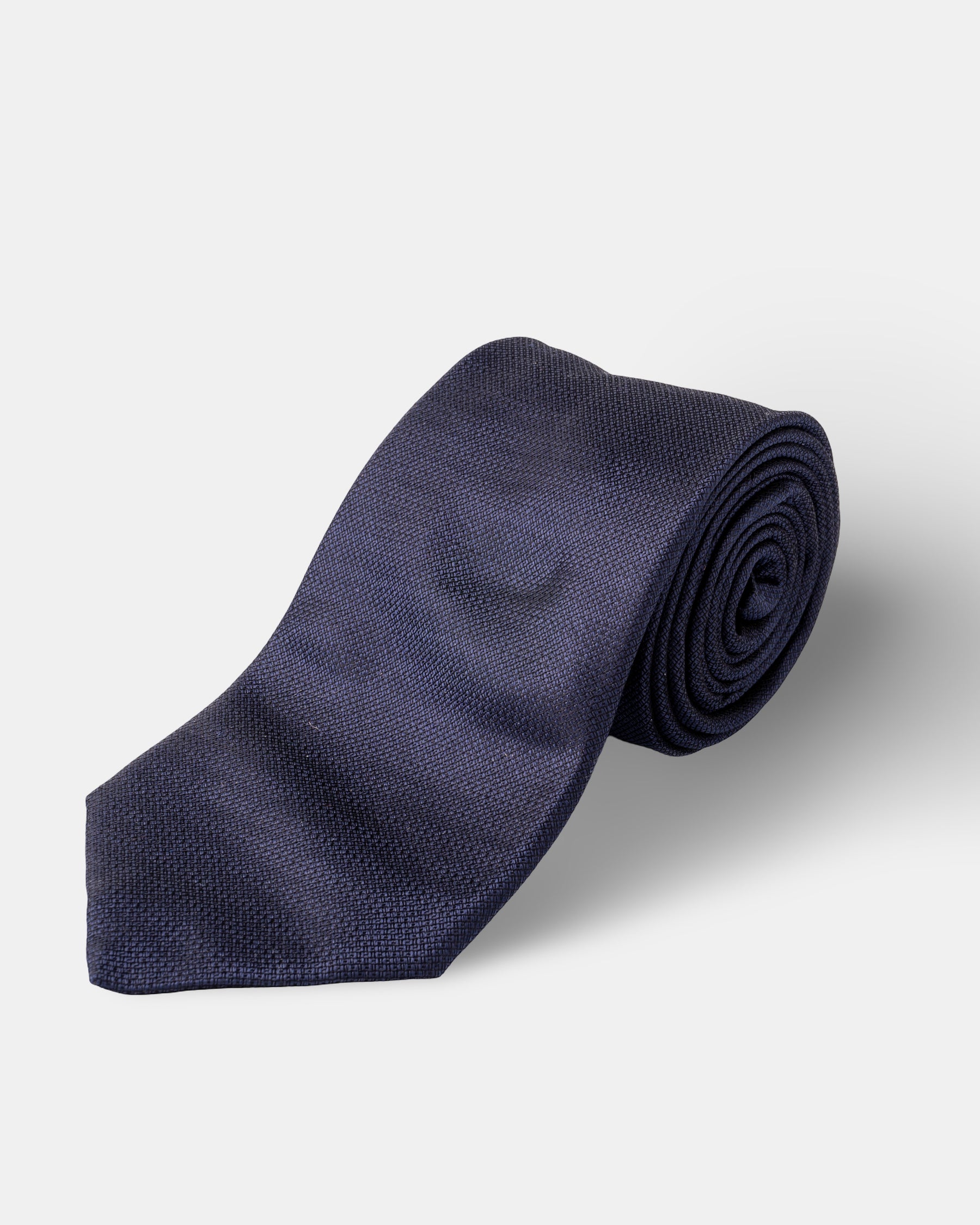 Cravatta Tinta Unita Jacquard