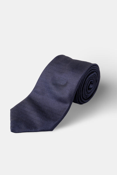 Cravatta Tinta Unita Jacquard