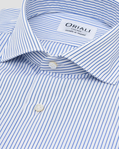 Striped Poplin Shirt