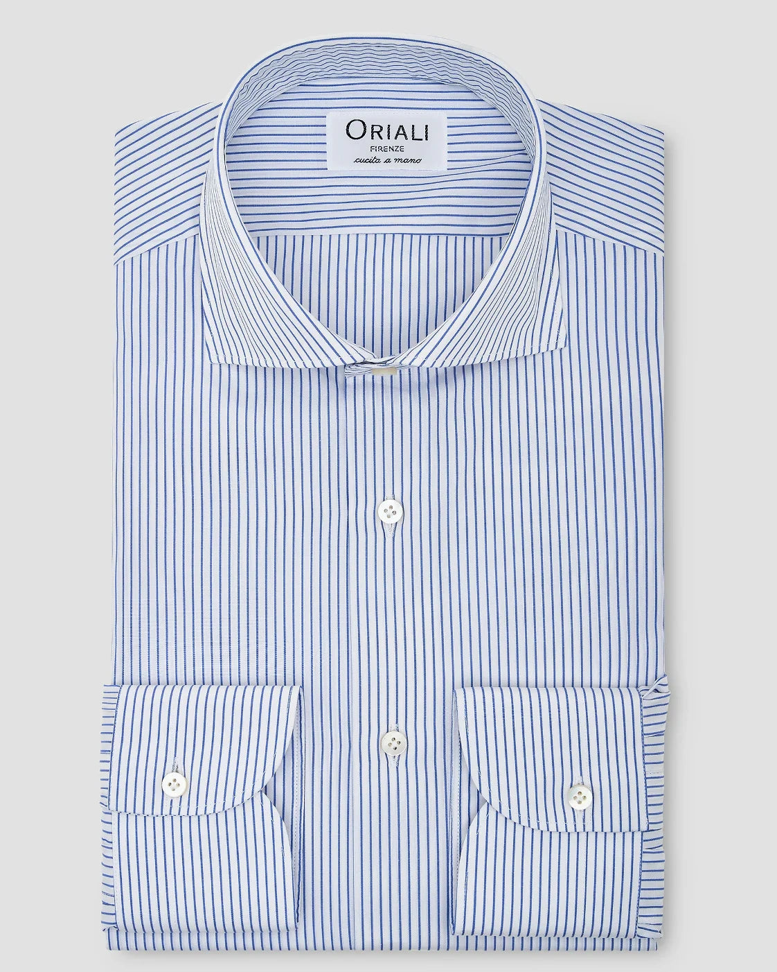Camicia A Righe Popeline