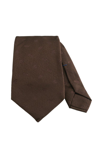 7-Fold Jacquard Paisley Tie