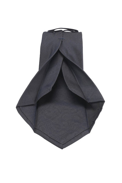 7-Fold Tie in Plain Grey