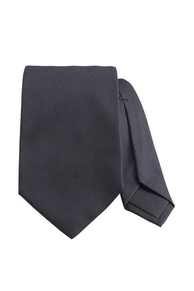 7-Fold Tie in Plain Grey