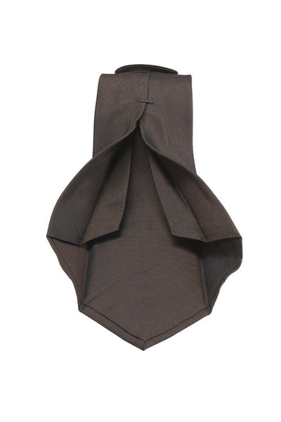 7-Fold Tie in Plain Brown