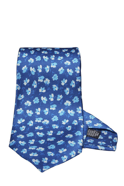 9-Fold Floral Print Tie