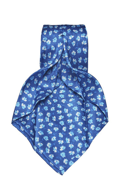 9-Fold Floral Print Tie