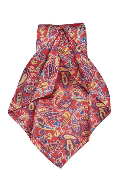 9-Fold Cashmere Print Tie